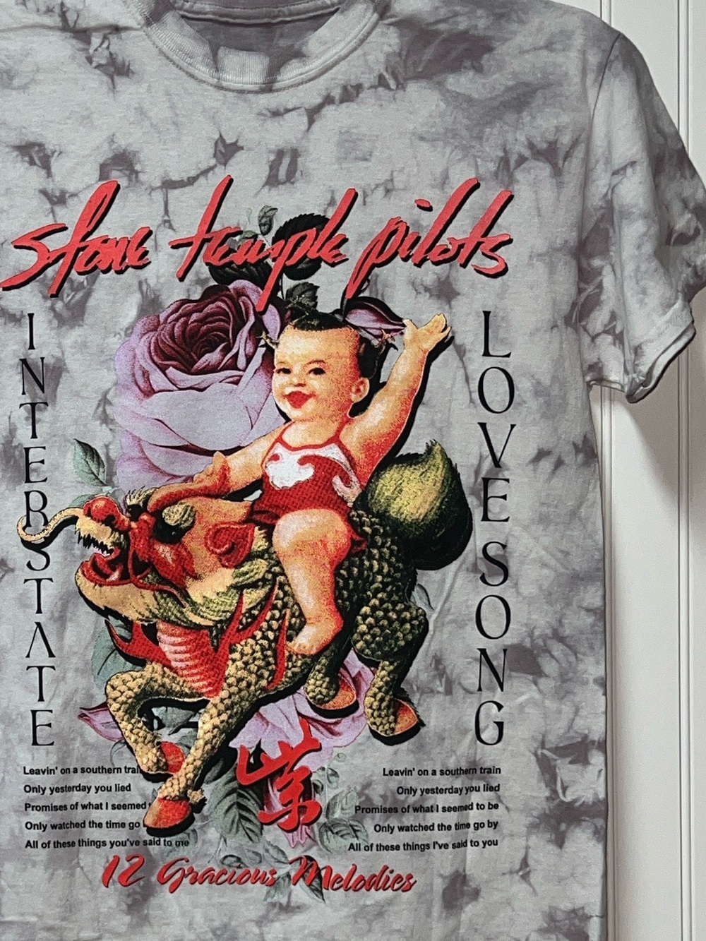 Stone Temple Pilots Tie Dye Shirt M NWOT